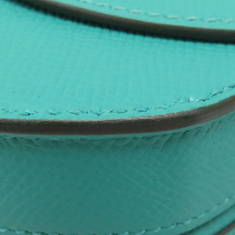 孔雀綠 Epsom牛皮 Mosaique au 24 金扣 D刻【HERMES 愛馬仕】-13