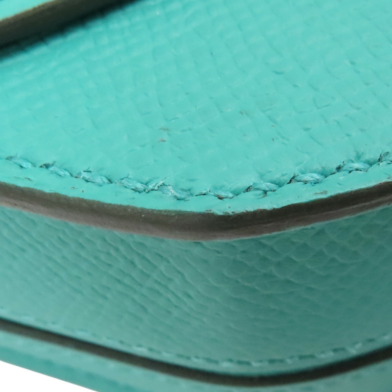 孔雀綠 Epsom牛皮 Mosaique au 24 金扣 D刻【HERMES 愛馬仕】-14