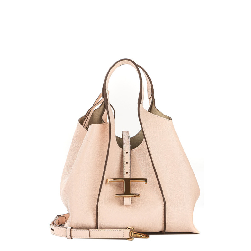 TODS 25FW 經典 Logo 裝飾手提包-3