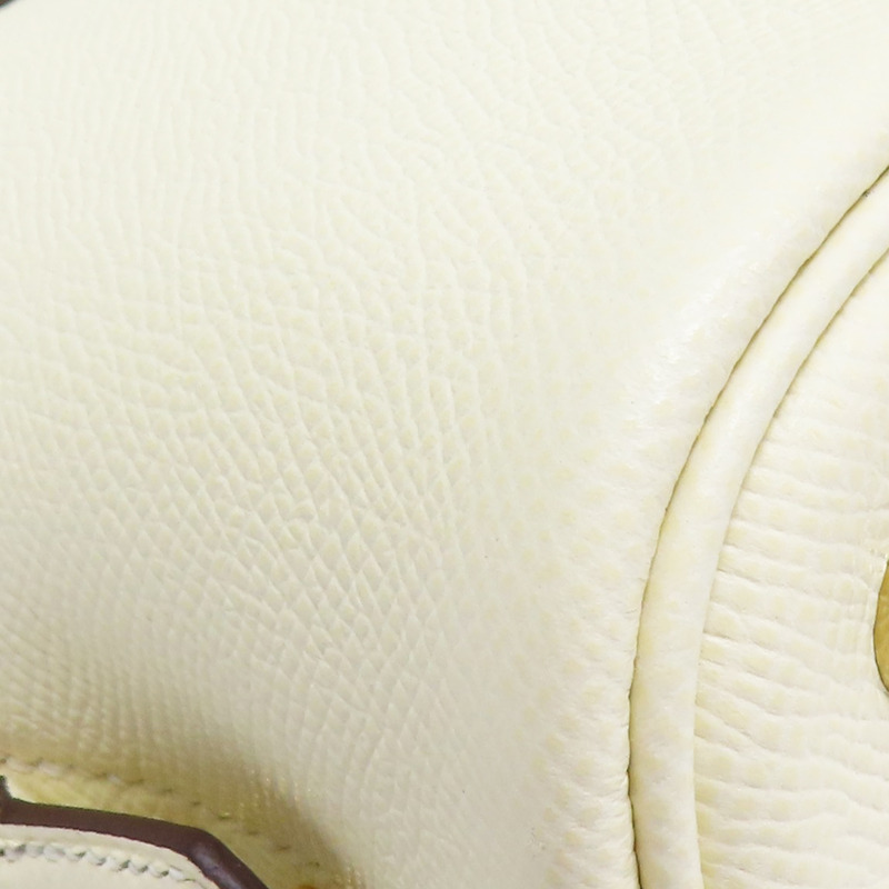 奶油白 Epsom牛皮 Bolide 1923 25cm 肩背包 B刻 金釦【HERMES 愛馬仕】-8