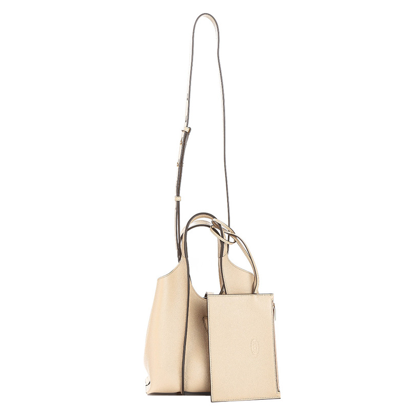 TODS Timeless Logo Decorative Tote Bag 25FW (XBWTSBA9100 Q8E C600)-8