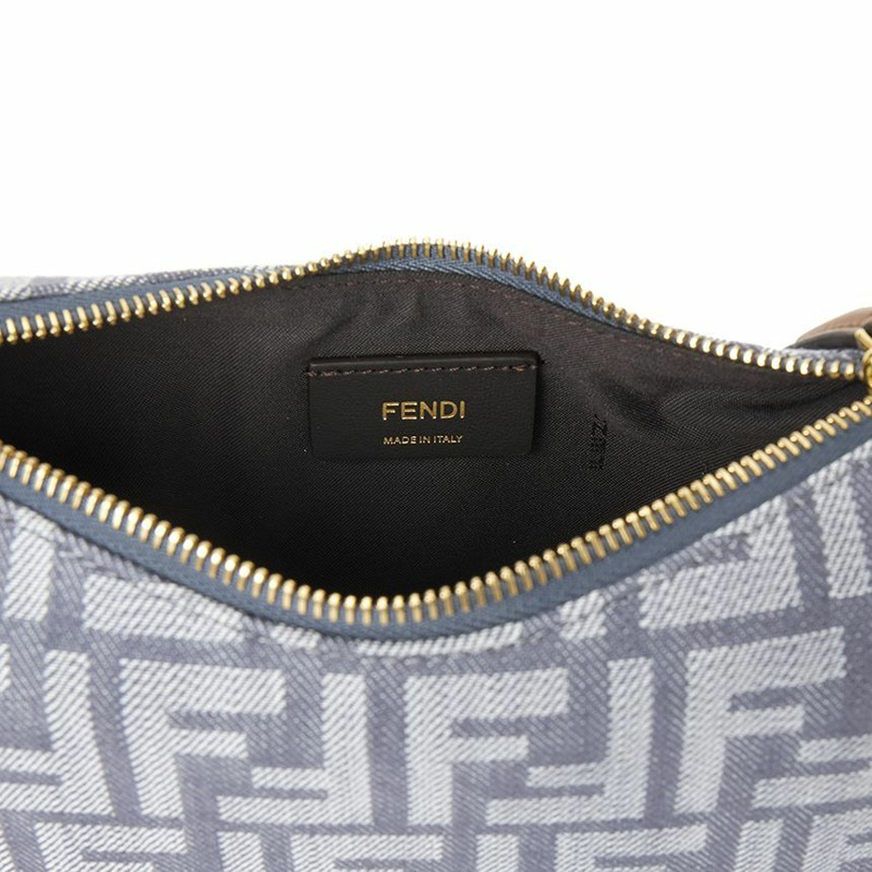 FENDI 石墨色迷你女士單肩包 8BS081 AUT4 F1SYG-7