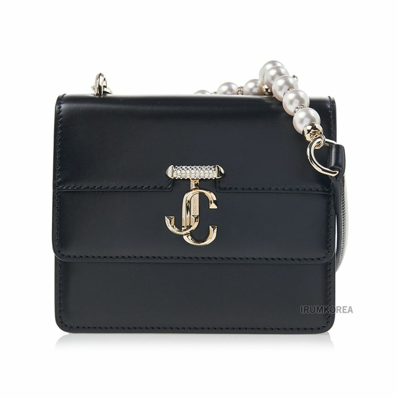 JIMMY CHOO AVENUE QUAD XS RAM 黑色 淺金色 SS25-0
