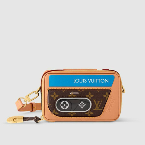 LOUIS VUITTON 穿戴式真皮皮夾 M14062