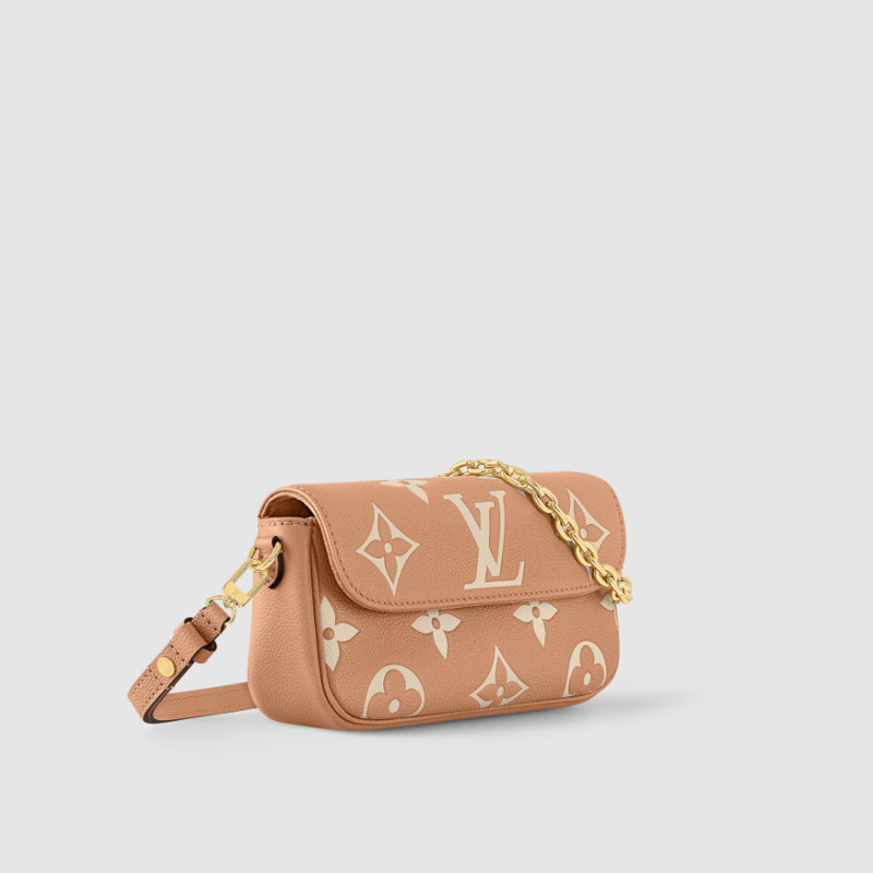 LOUIS VUITTON Monogram Empreinte 鏈條 Ivy 錢包 M12758-1