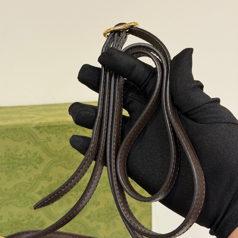 #大全配🈶購證 #專櫃7️⃣萬 Gucci Ophidia老花水桶斜挎包-15