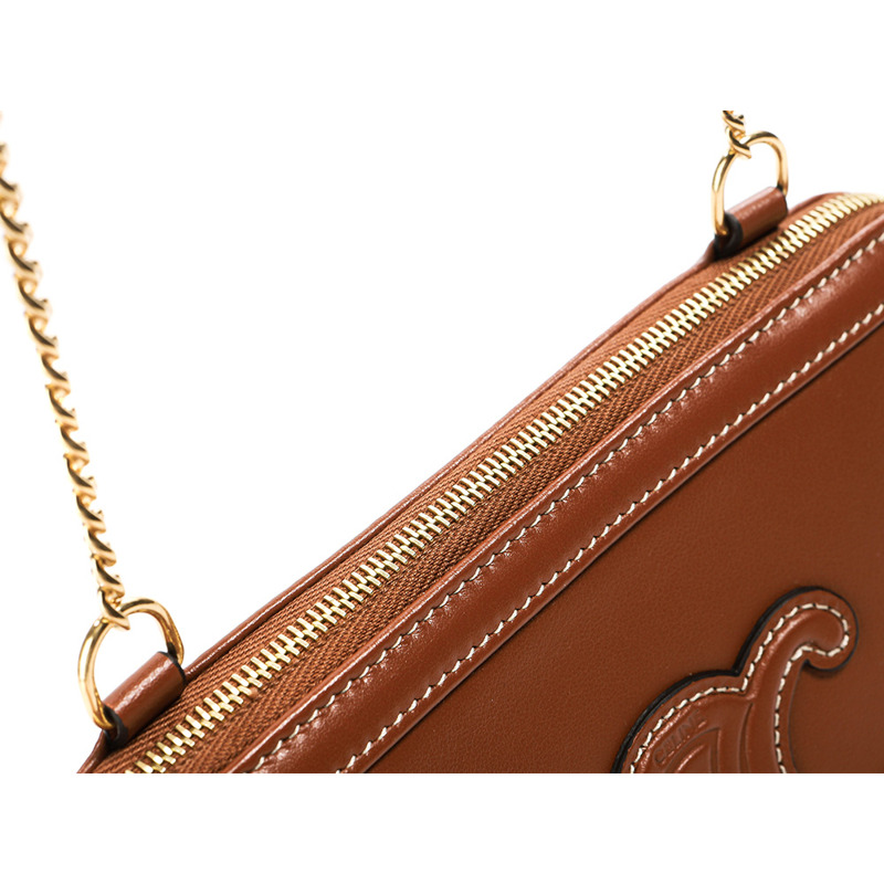 CELINE 25FW 女士 Quir Triope 肩背包 10E383DR8 04LU-11