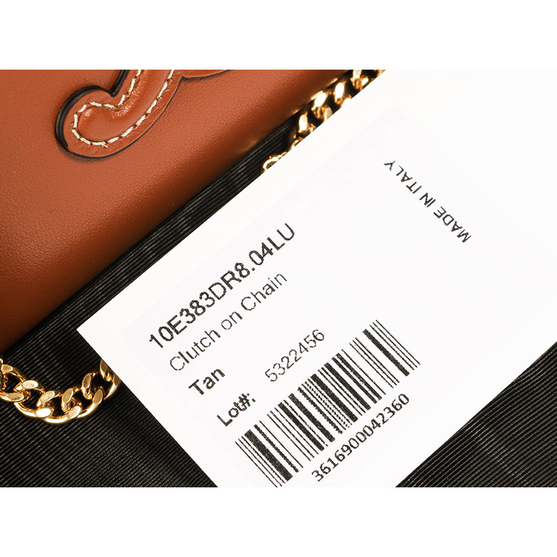 CELINE 25FW 女士 Quir Triope 肩背包 10E383DR8 04LU-16