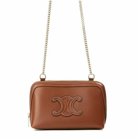 CELINE 25FW 女士 Quir Triope 肩背包 10E383DR8 04LU