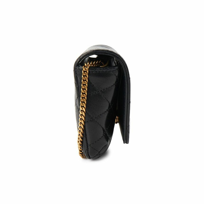 SAINT LAURENT Gabby 女士鏈單肩包 754051 1EL07 1000-2