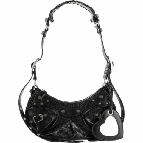 BALENCIAGA Le Cagole XS 黑色女士單肩包 671309 1VG9Y 1000
