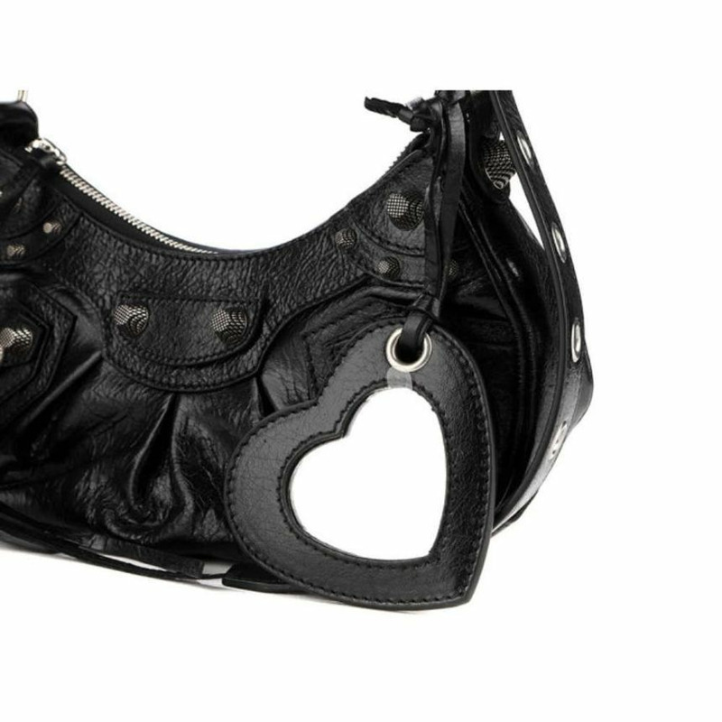 BALENCIAGA Le Cagole XS 黑色女士單肩包 671309 1VG9Y 1000-9