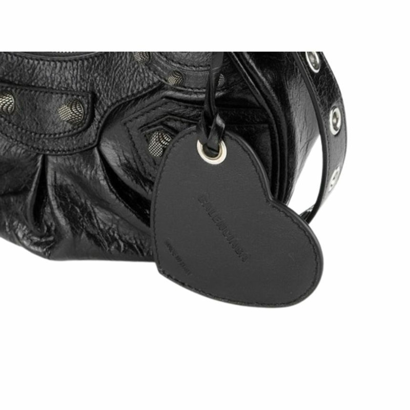 BALENCIAGA Le Cagole XS 黑色女士單肩包 671309 1VG9Y 1000-10