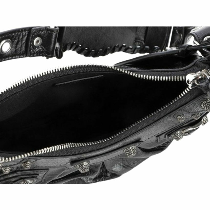 BALENCIAGA Le Cagole XS 黑色女士單肩包 671309 1VG9Y 1000-11