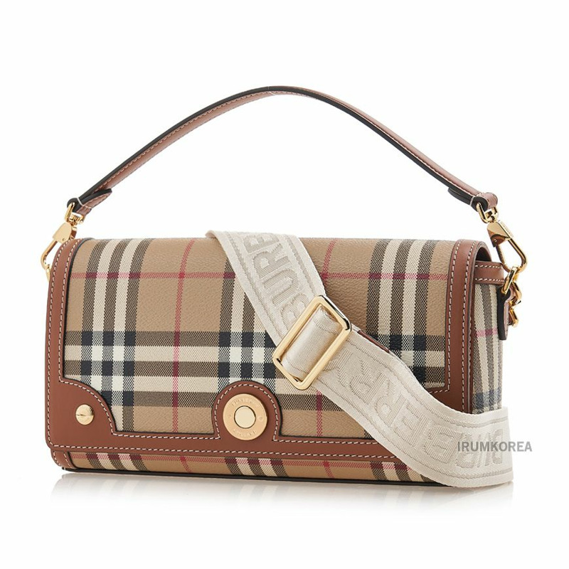 BURBERRY 女士格紋水桶包-1