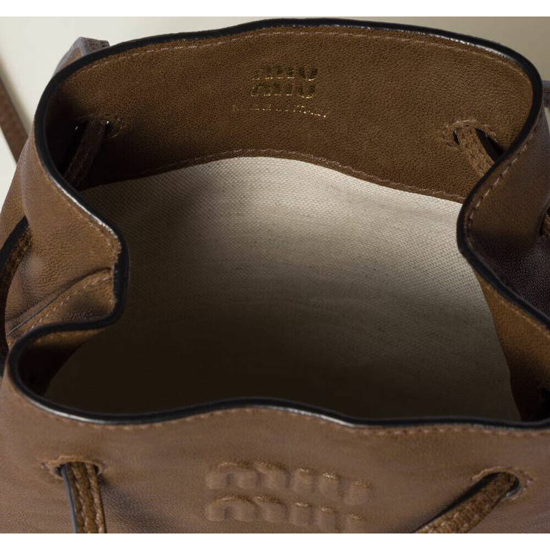 MIU MIU 納帕皮革迷你包 Tundra 5NF460 AEFX F0244-2