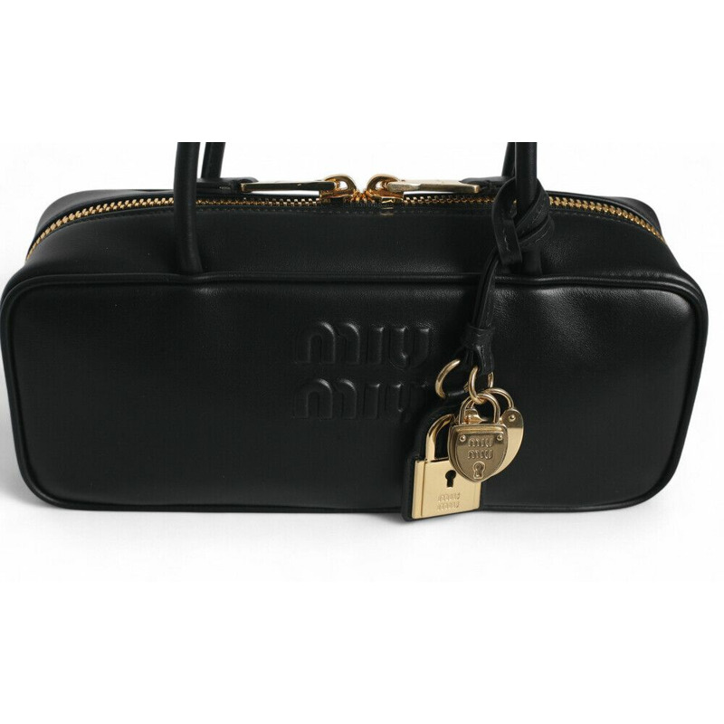 MIU MIU 小號 Beau Bag 干邑色 5BB173 2CRW F0002-4