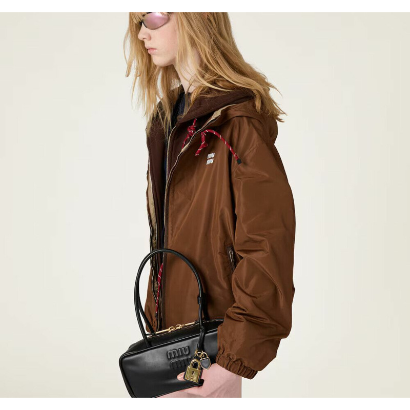 MIU MIU 小號 Beau Bag 干邑色 5BB173 2CRW F0002-6