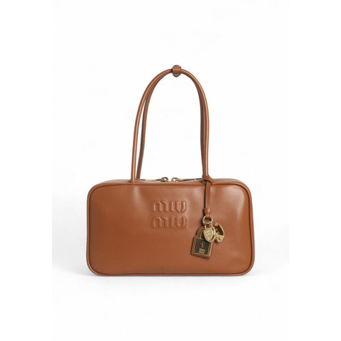 MIU MIU 中號 Beau Bag 干邑色 5BB172 2CRW F0046 V OTO