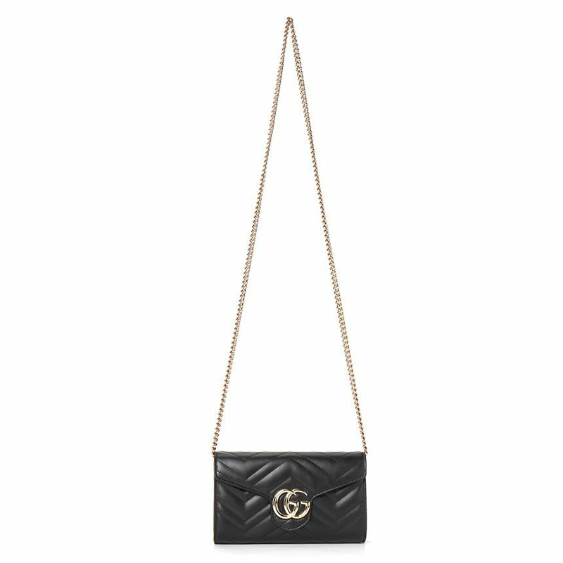 GUCCI GG Marmont 女士鏈條單肩包 837745 AAET8 1000-6