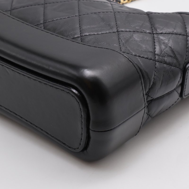 CHANEL 雙鍊條流浪包 - 小號黑28開-3