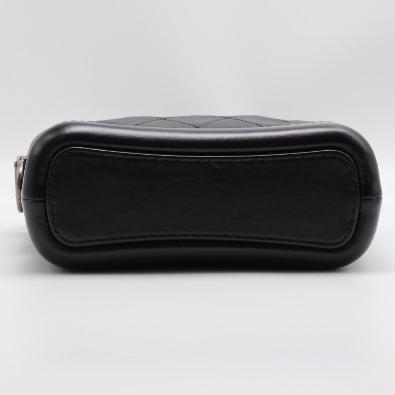 CHANEL 雙鍊條流浪包 - 小號黑28開-5