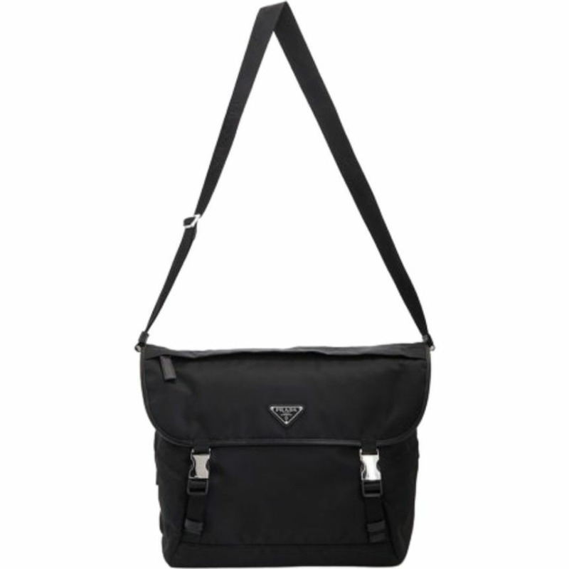 PRADA 輕便尼龍斜背包-3