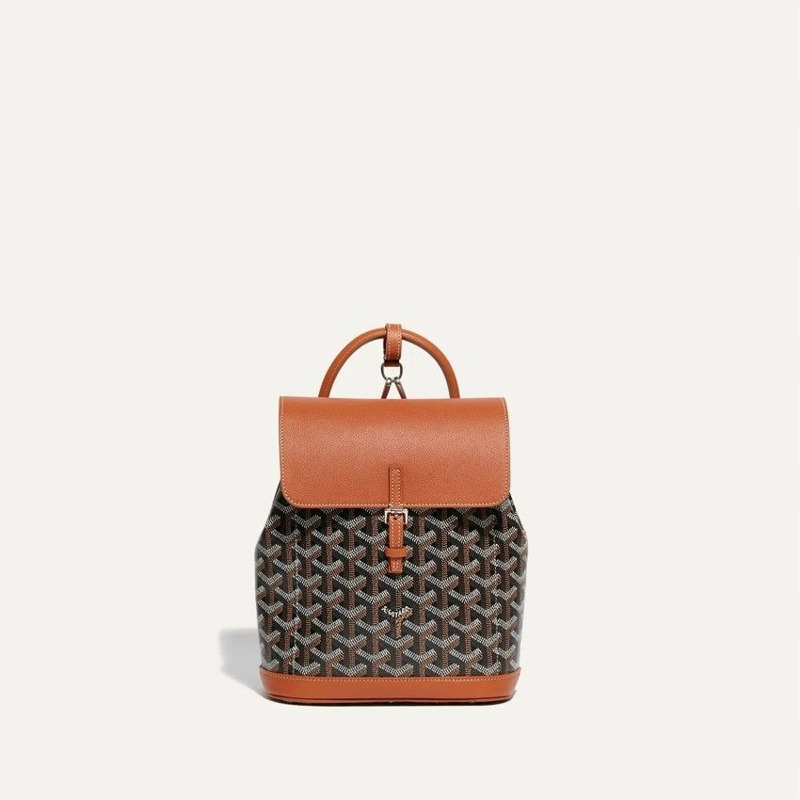 GOYARD Alping 迷你背包,棕色(黑褐色)ALPIN2MINTY01CL03P-3