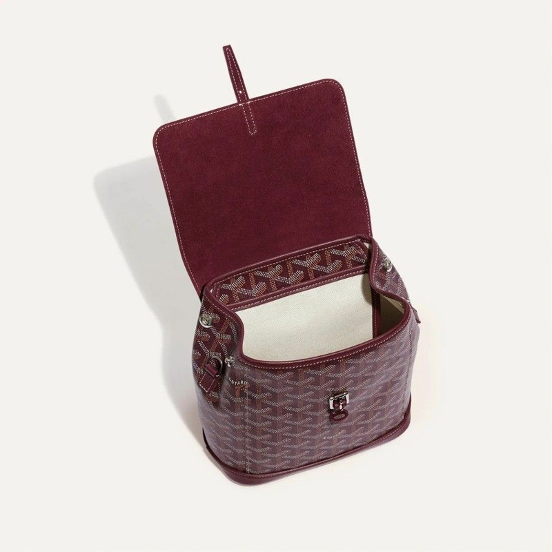 GOYARD Alpin迷你背包 酒紅色 ALPIN2MINTY33CL33P-6