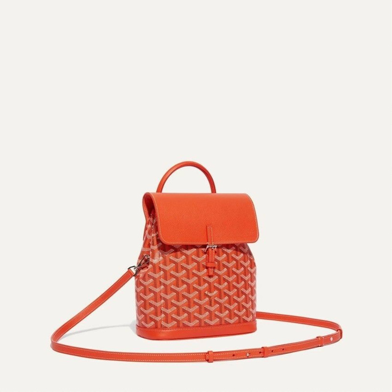 GOYARD Alping 迷你背包 橙色-5