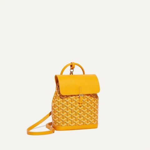 GOYARD ALPIN2MINTY08CL08P 迷你黃色背包