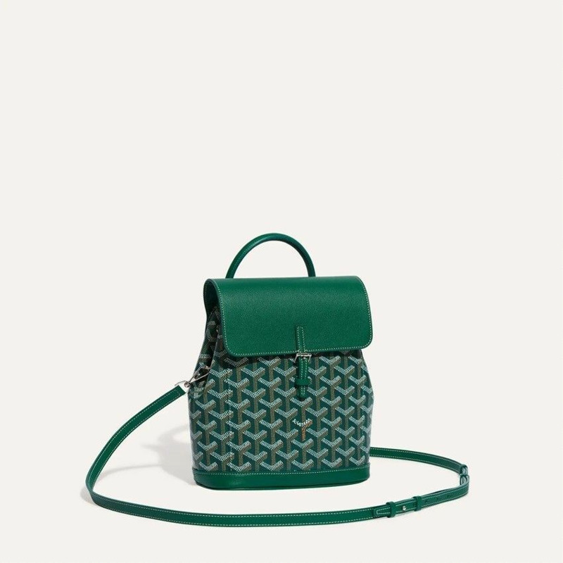 GOYARD Alping迷你背包（綠色）-5