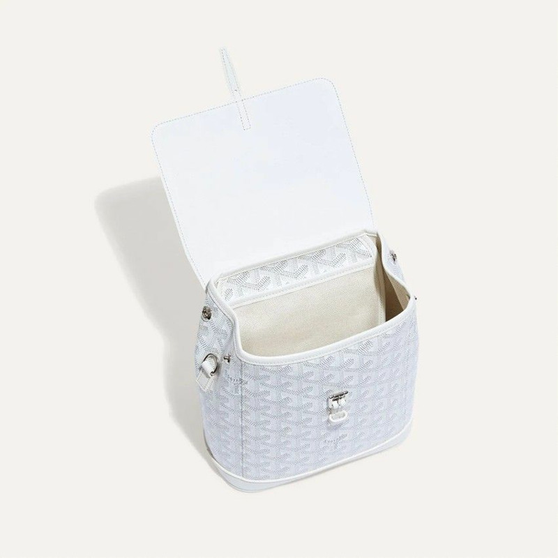 GOYARD Alping迷你背包 白色-6