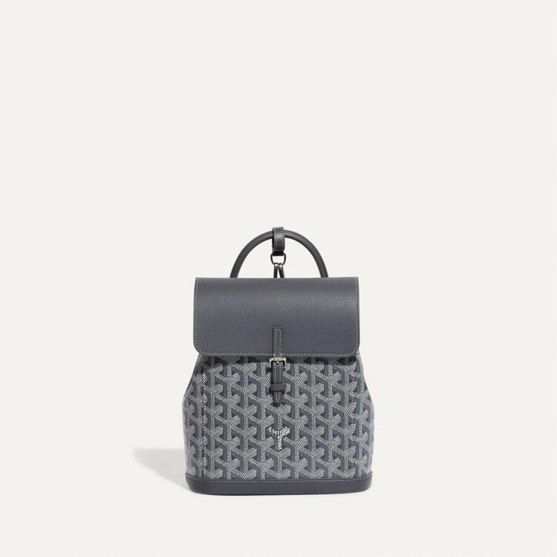 GOYARD Alpin迷你背包 灰色-3