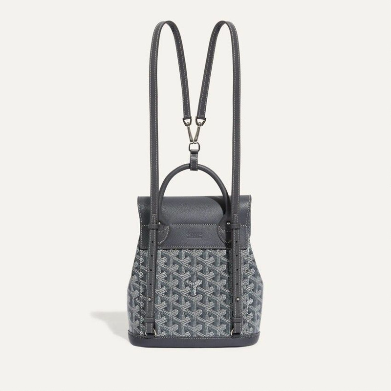 GOYARD Alpin迷你背包 灰色-4