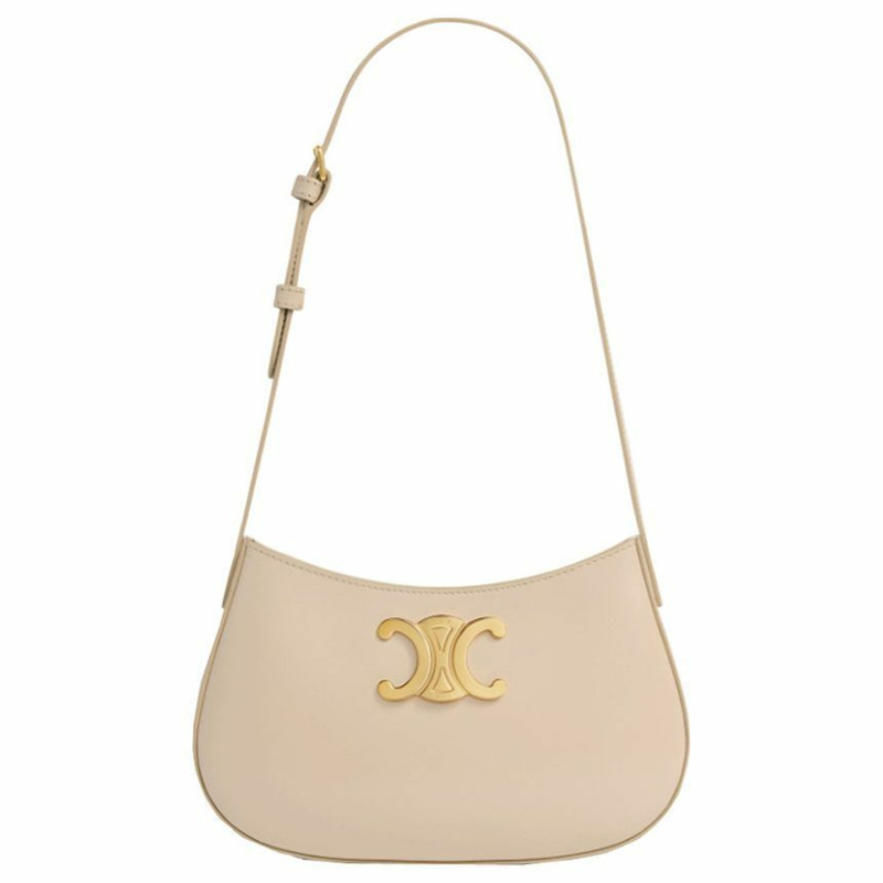 CELINE Triofe 中 Tilly 包 裸色 115703 BF4 03ND-0