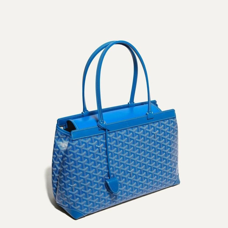 GOYARD 貝爾沙撒 Vyu'd 包 PM 藍色-4