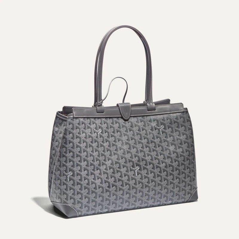 GOYARD Belshazzar Bioued 灰色手提包 PM BELBIAPMLTY51CL51P-2