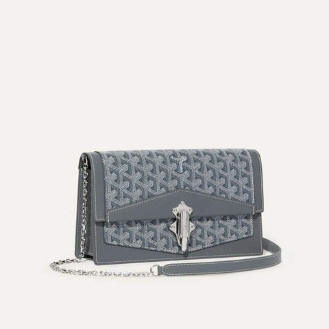 GOYARD 瑪麗-卡羅琳公爵夫人灰色手提包 DUCHESPMLTY51CL51P
