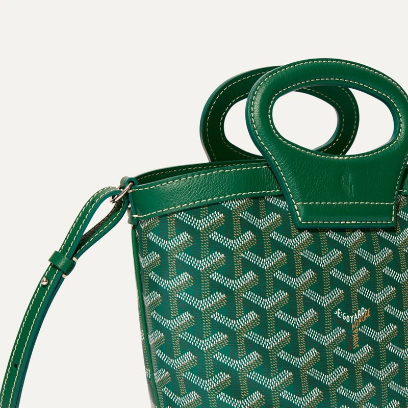 GOYARD Beluga迷你包 綠色-4