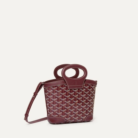 GOYARD Beluga迷你包 酒紅色