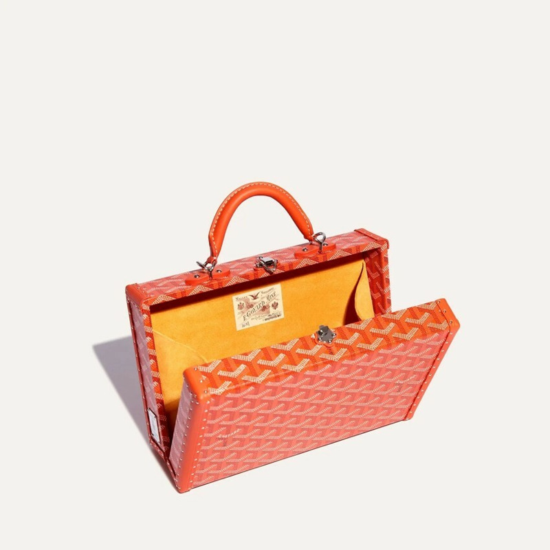 GOYARD Grand Hotel 行李箱包橙色印章:GHOTELPMLTY07CL07P-5