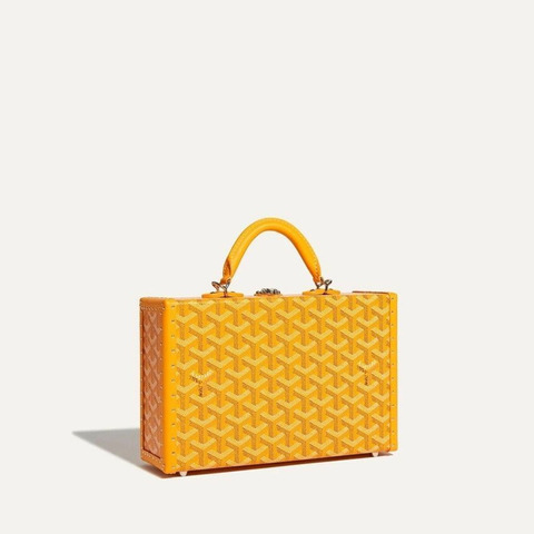 GOYARD 大飯店行李箱包 黃色 GHOTELPMLTY08CL08P