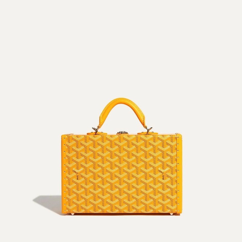 GOYARD 大飯店行李箱包 黃色 GHOTELPMLTY08CL08P-3