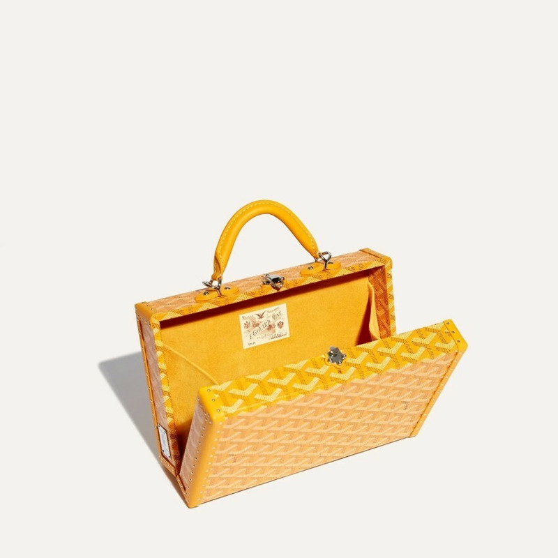 GOYARD 大飯店行李箱包 黃色 GHOTELPMLTY08CL08P-5
