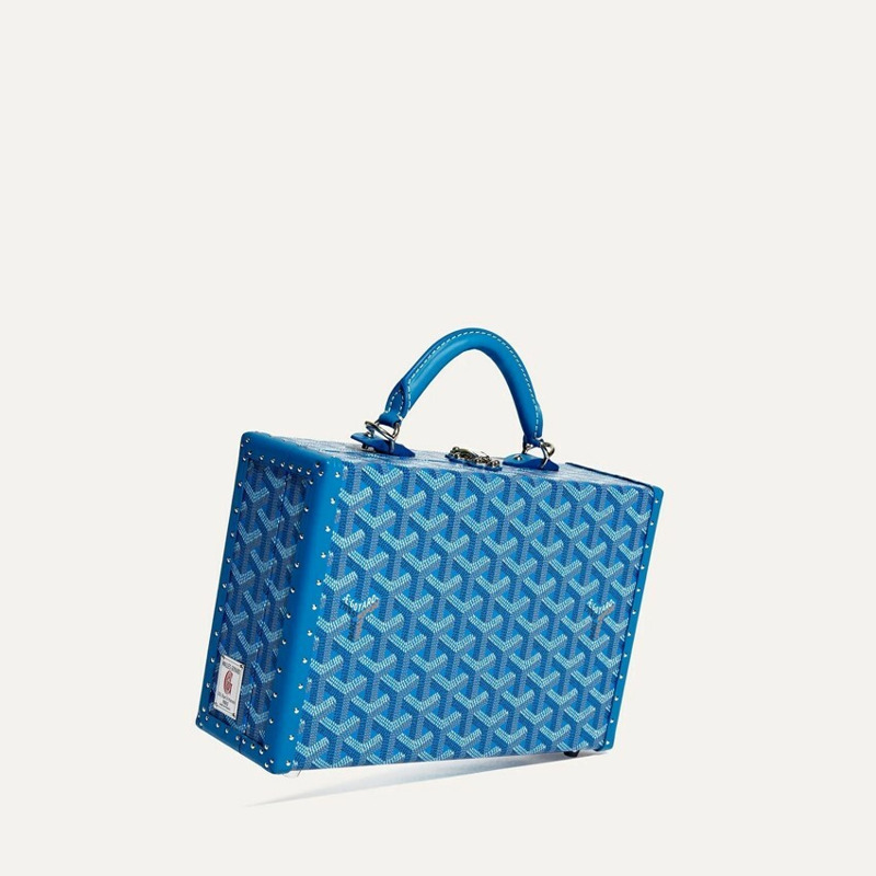 GOYARD 大飯店行李箱包 藍色 GHOTELPMLTY10CL10P-4
