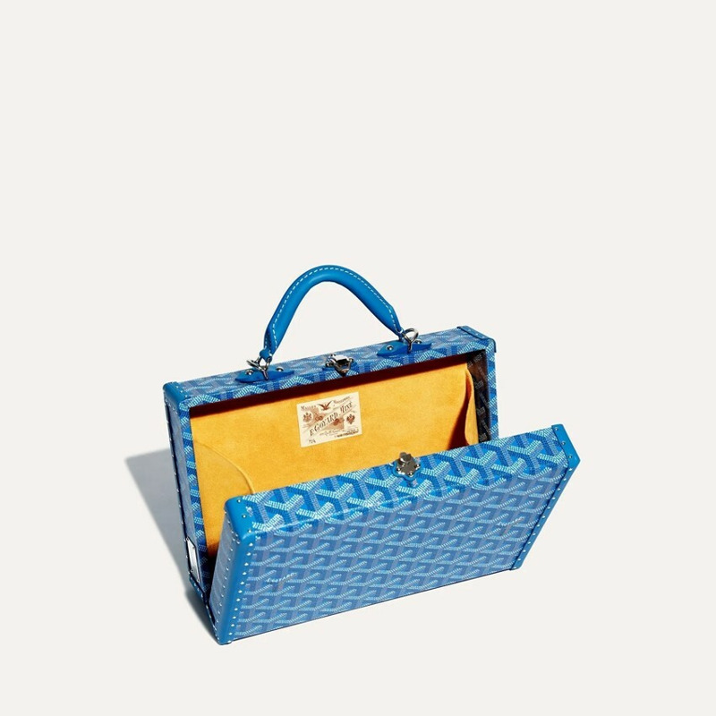 GOYARD 大飯店行李箱包 藍色 GHOTELPMLTY10CL10P-5