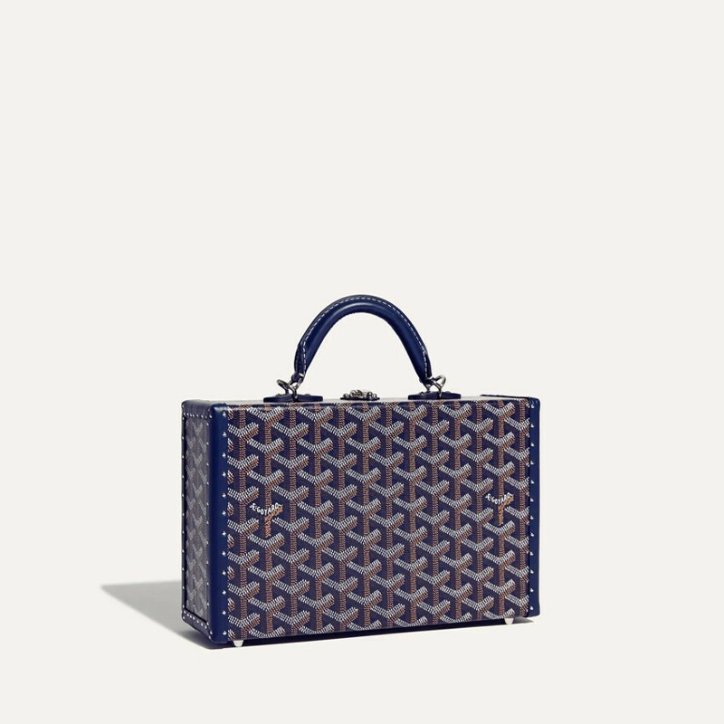 GOYARD Grand Hotel 行李箱包 海軍藍印章:GHOTELPMLTY12CL12P-2