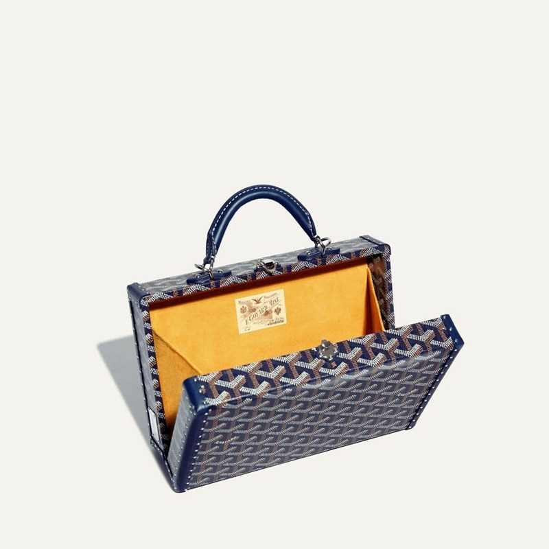 GOYARD Grand Hotel 行李箱包 海軍藍印章:GHOTELPMLTY12CL12P-5