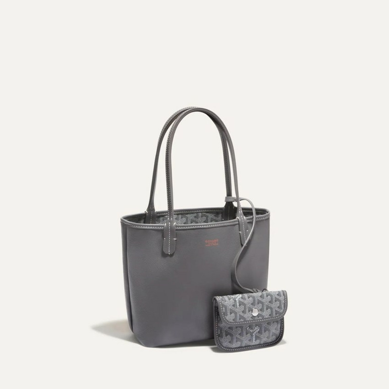 GOYARD ANJOUS 灰色迷你包-2